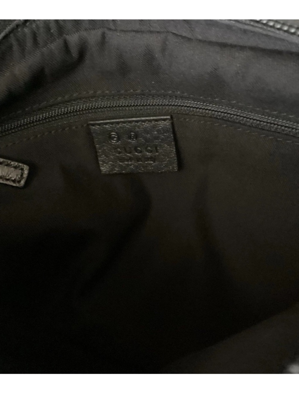 Gucci Black GG Logo shoulder bag - Picture 8 of 8